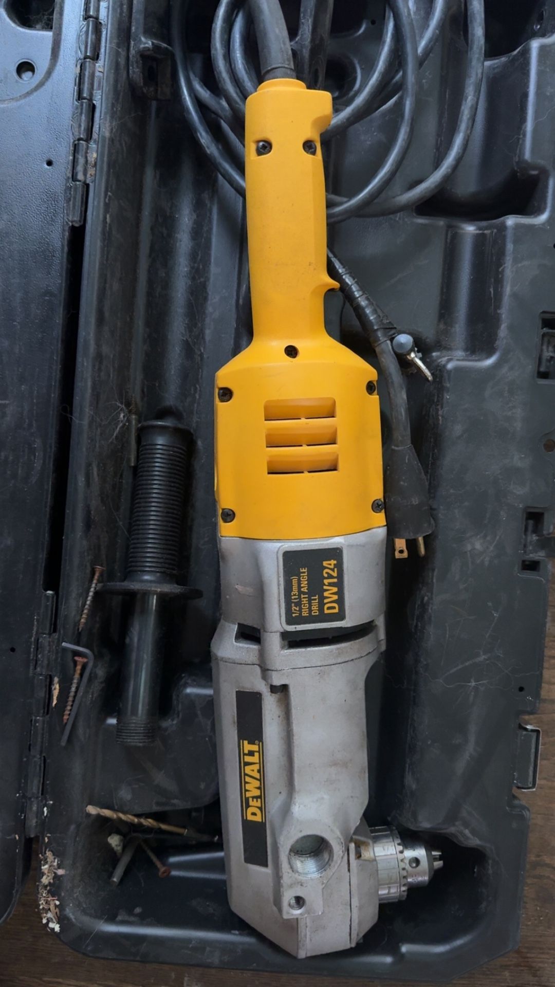 DeWalt DW124 Heavy Duty Right Angle Drill 2 Speed W Case for Sale in Chicago IL OfferUp