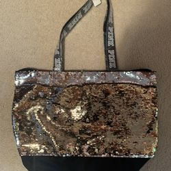 Sequin PINK Tote Bag With Tags On 