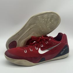 Nike Kobe IX 9 EM TB University Red 685776-602 Men’s Size 13.5 