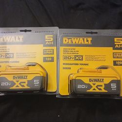 DeWalt 20V 5.0ah batterie