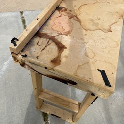 Work Bench Folding Bench Use For Garage Or Hobby Table