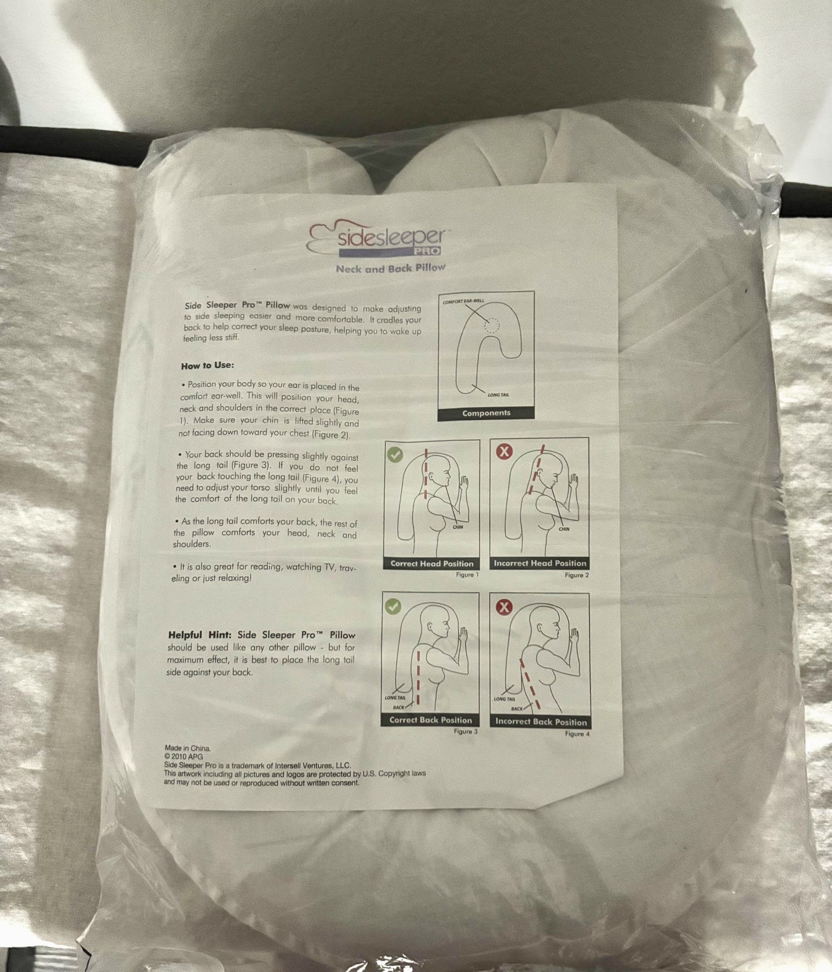 Side Sleeper Pro Pillow