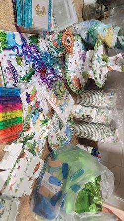 Dinosaur Birthday Party Supplies Bundle