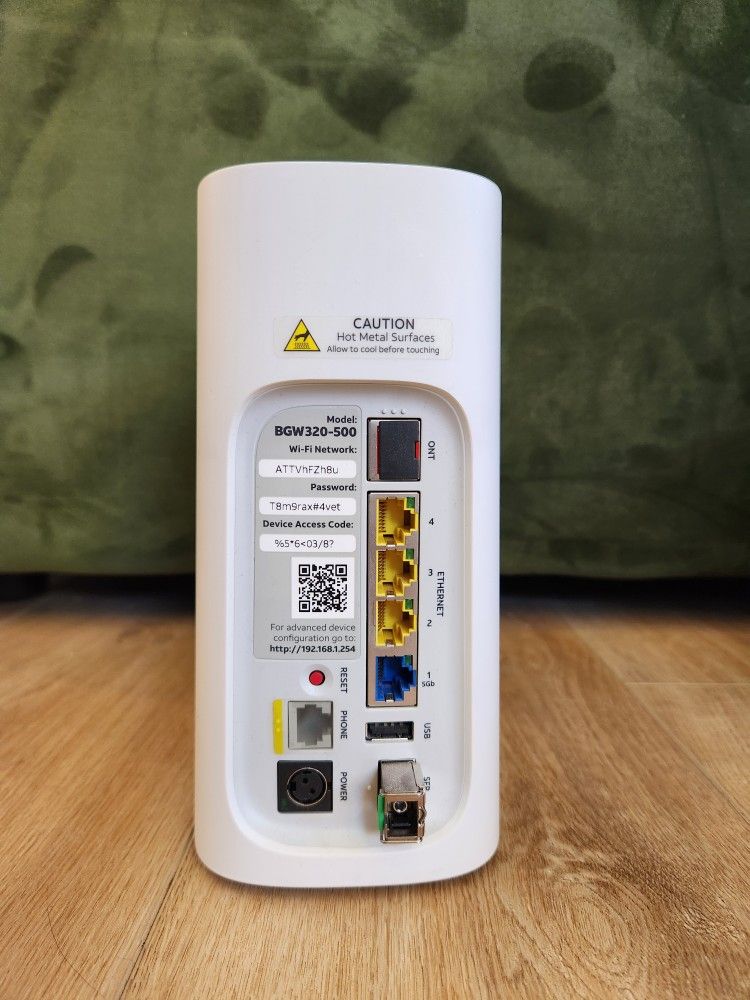AT&T BGW320-500 Broadband Gateway Modem Router