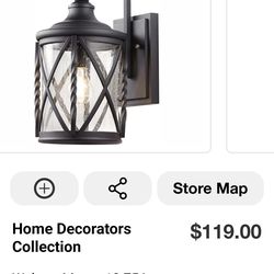 Brand new Walcott manor 1 light outdoor wall lantern