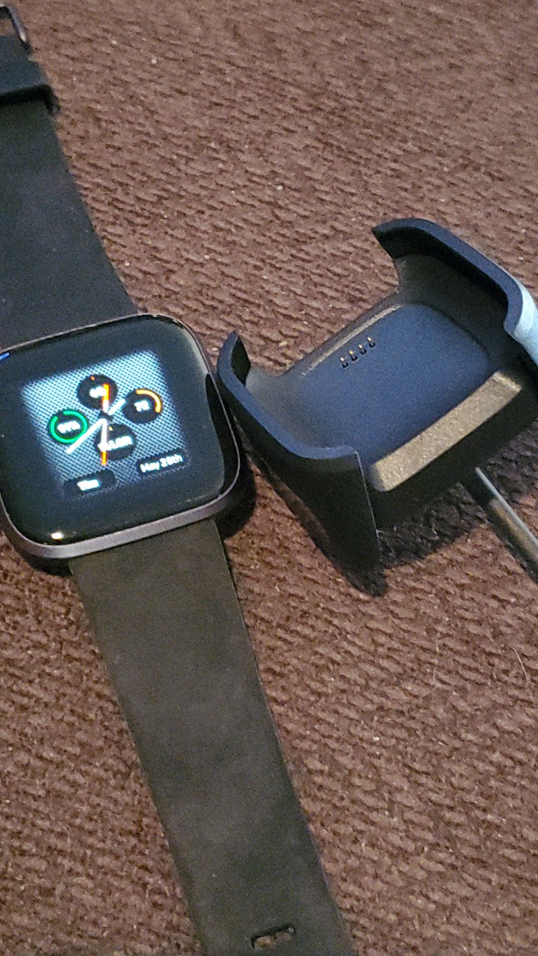 Fitbit Versa 2 fitness watch.