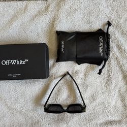 Virgil Sunglasses Black Grey Off-white