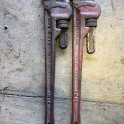24” Adjustable Pipe Wrenches