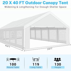20’x40’ Party Tent Gazebo Canopy
