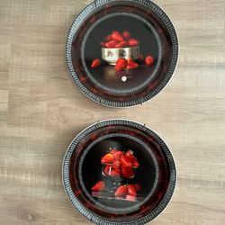 Bernardaud Limoges Porcelain Plates (2)