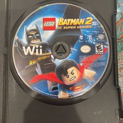 Lego Batman 2 DC Super Heroes Wii Nintendo Game