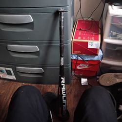 Baseball Bat Orange With Black 