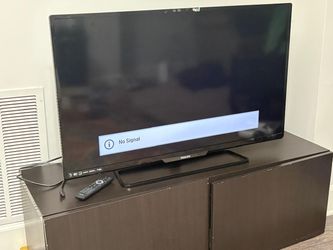 Philips TV + Stand $50