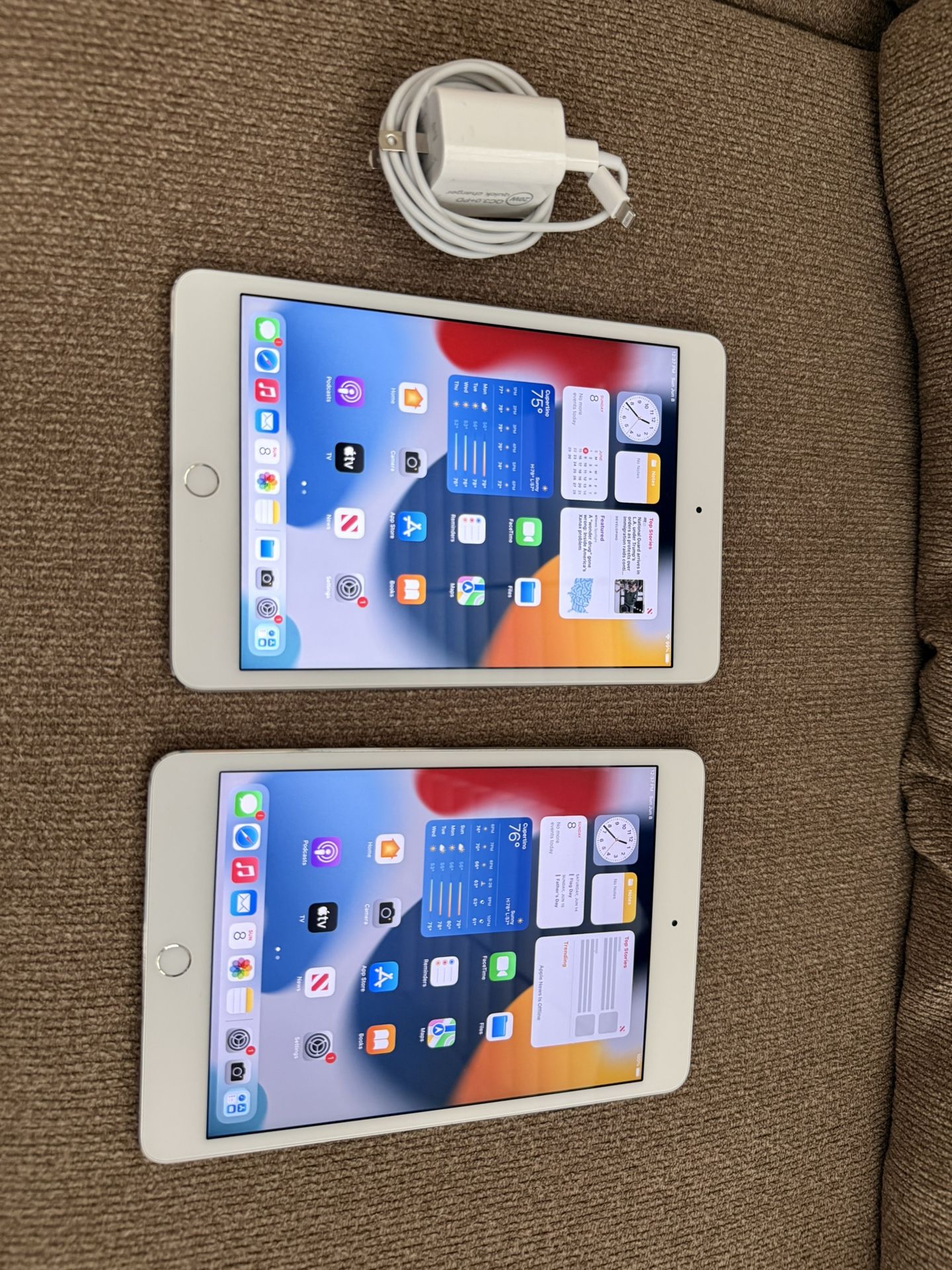 iPad Mini 4, 7.9” Screen, 128gb, Great 100% Battery Capacity
