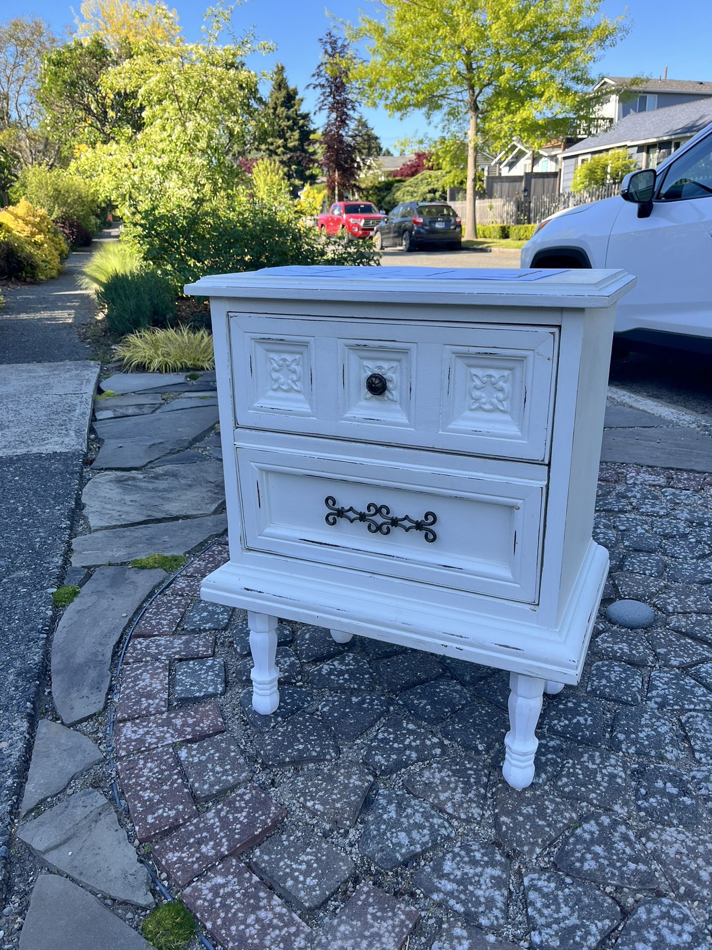 Nightstand With Two Drawers