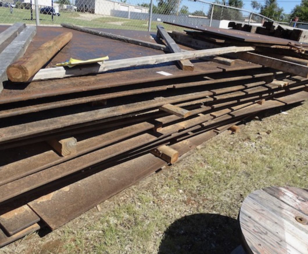 3/4” Steel Plate 8’x20’ (2 Pieces)
