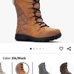 COLUMBIA Ice Maiden II - Size 9 wide WOMEN