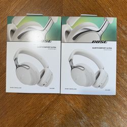 NEW! Bose QC Quiet Comfort Ultra Headphones (2nd Gen) White 