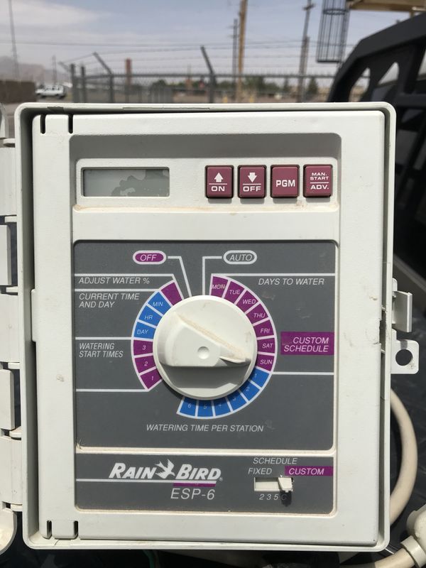 RainBird ESP 6 Sprinkler Controller for Sale in El Paso, TX OfferUp