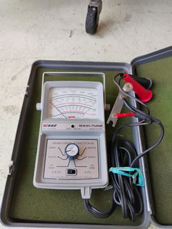 Vintage engine analyzer