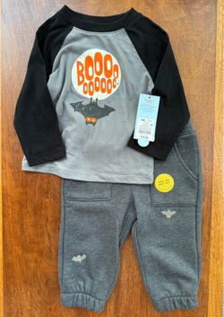 Cat & Jack Baby Halloween 2-Piece Outfit Set 12M