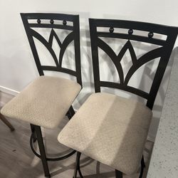 2 Used Bar Stool Chairs 