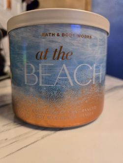 At The Beach 3 Wick Candle 