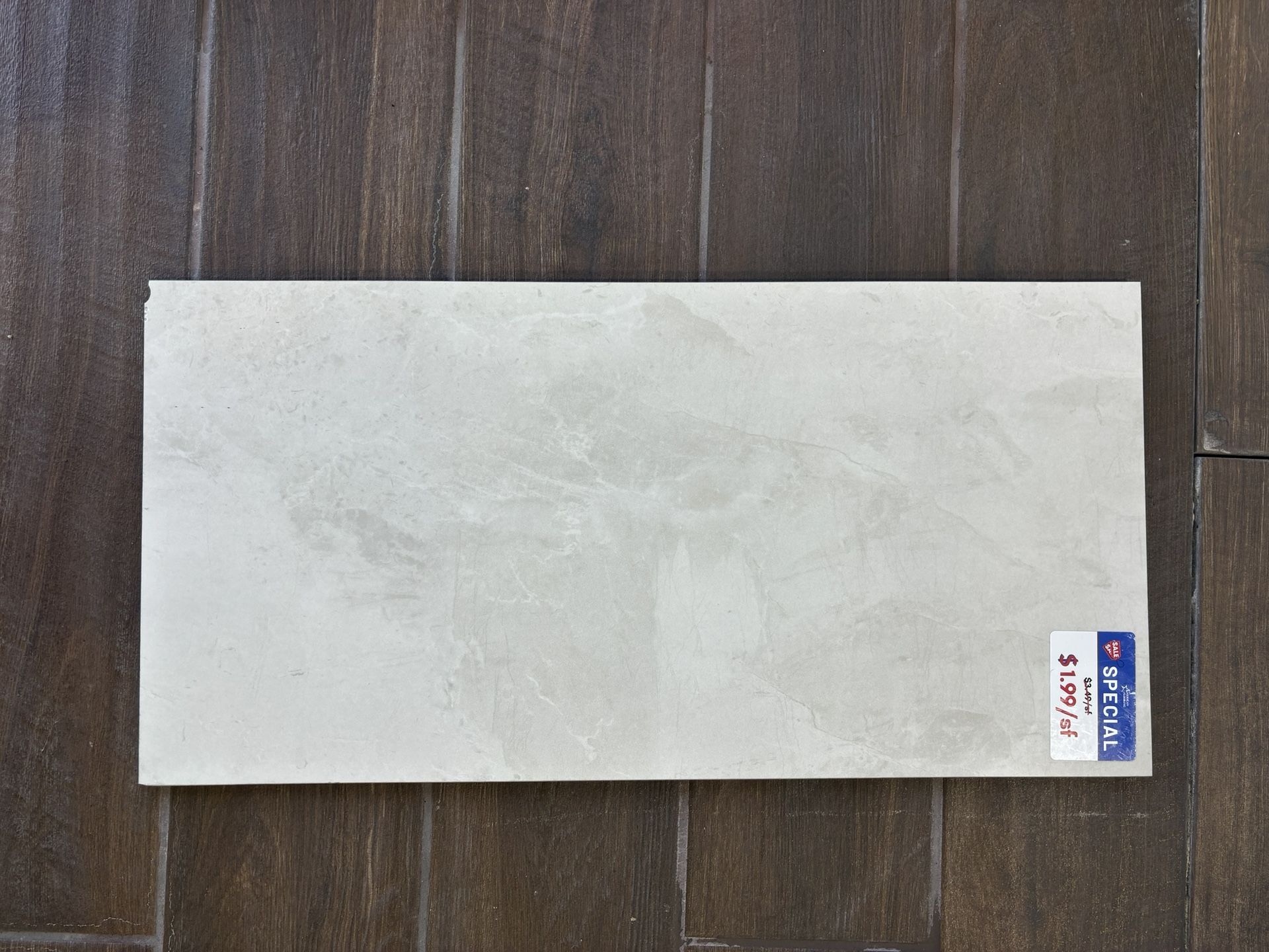 $1.75 Sqft 12x24 Porcelain Tile  