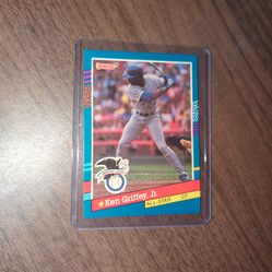 Ken Griffey Jr. 91 Donruss card #49