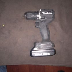 New Makita Brushless Drill With A Small Battery