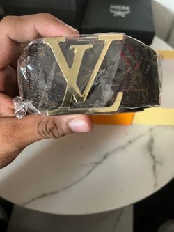 Brown LV Belt