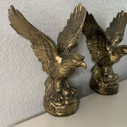 Vintage Metal Trophy Eagles