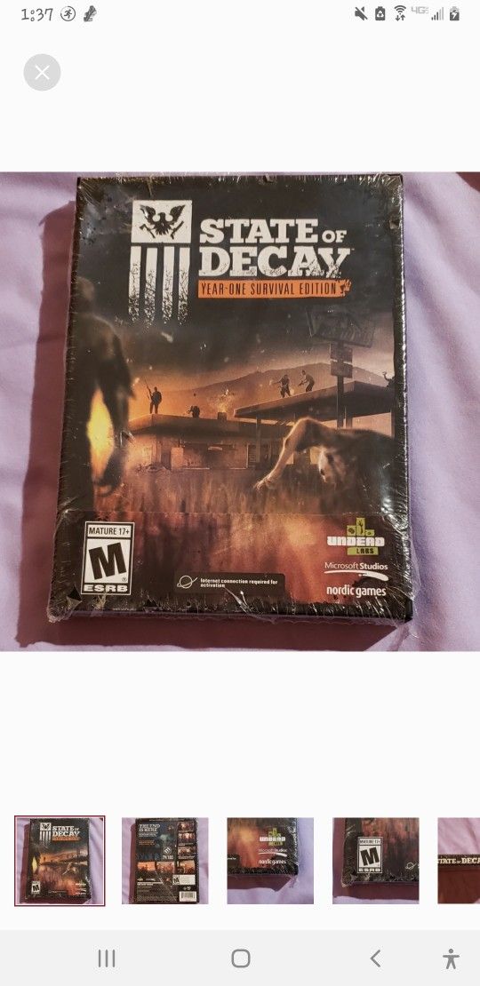 Brand New State of Decay: Year-One Survival Edt PC