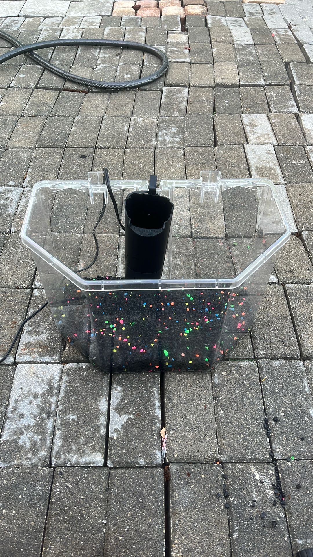 3 Gallon Plastic Fish Tank