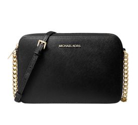 Michael Kors Jet Set Large Crossbody Bag – Black
