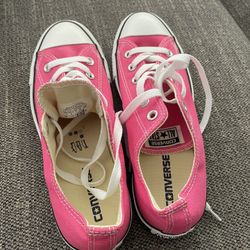 Pink Converse Women's Size 9 
