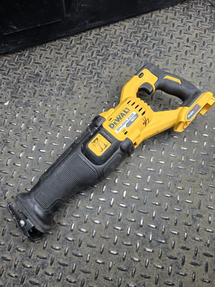 Tool Dewalt 60v Reciprocating Saw Dewalt FLEXVOLT 60V MAX Cordless