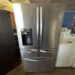 Whirlpool Refrigerator 5 Door Stainless Steel 