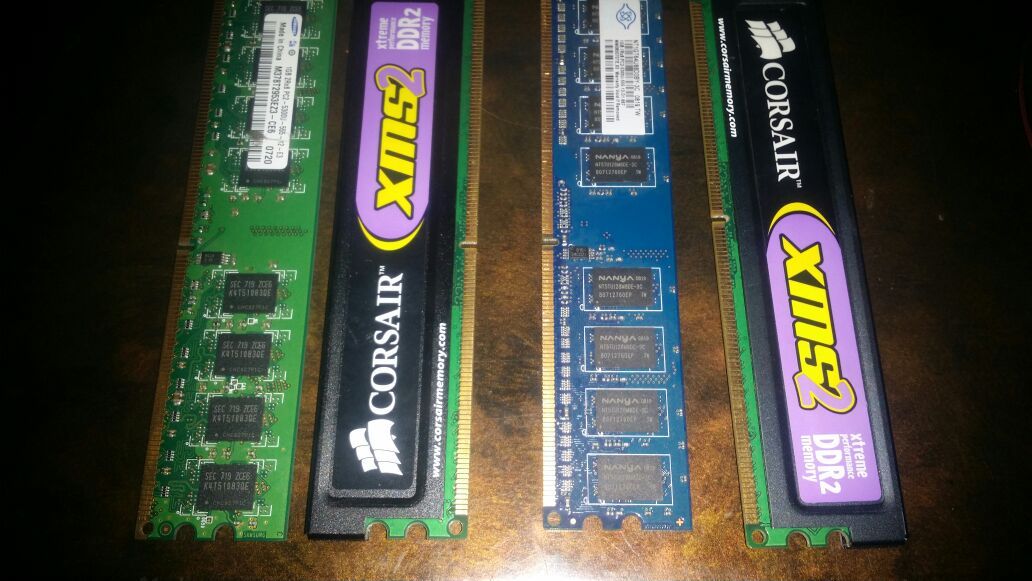DDR 2 1 GB each