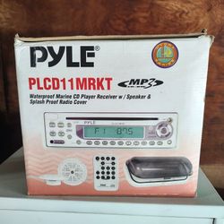 New in box Boat CD/Radio for boat