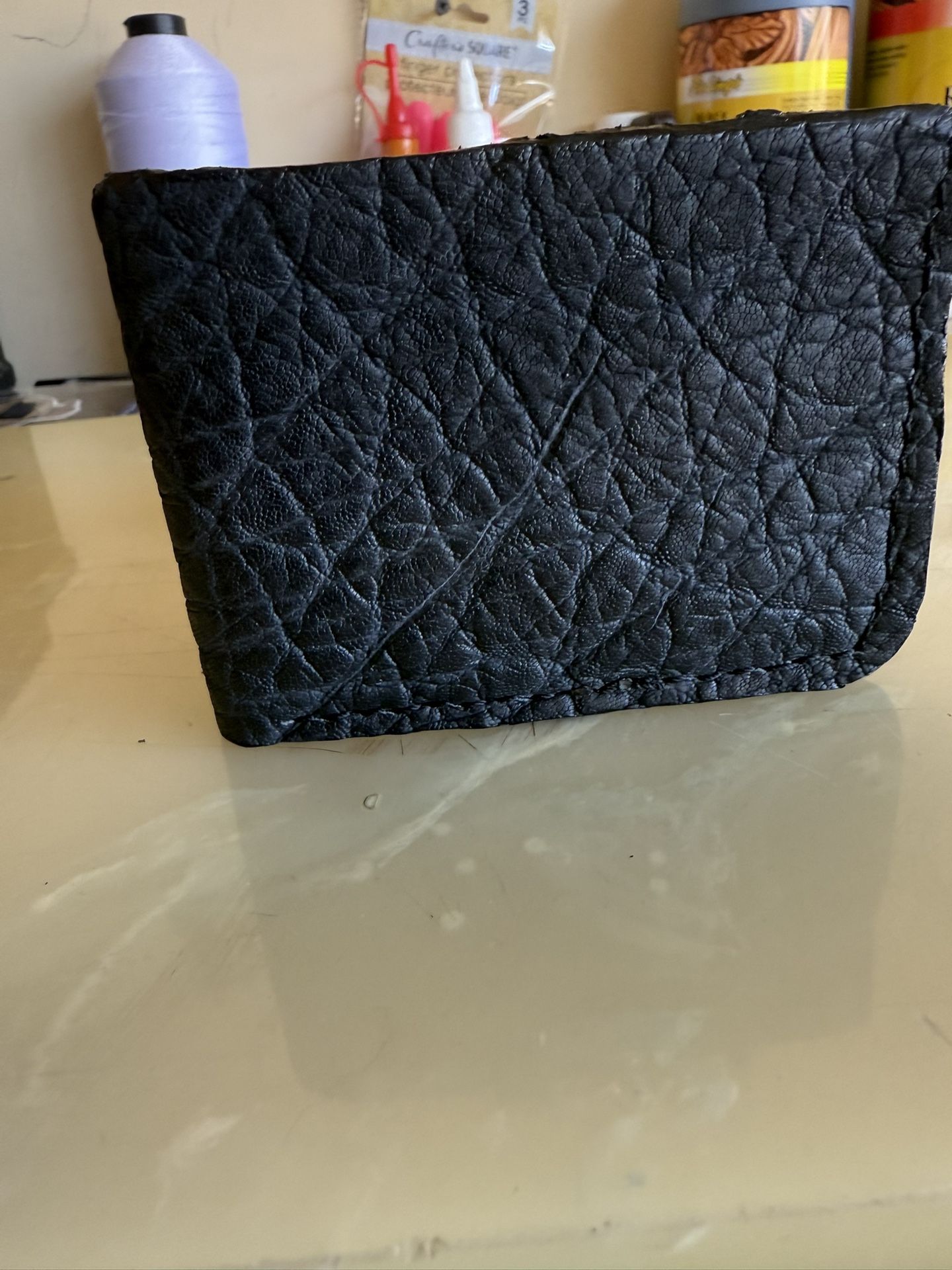 Navy Blue Elephant Wallet