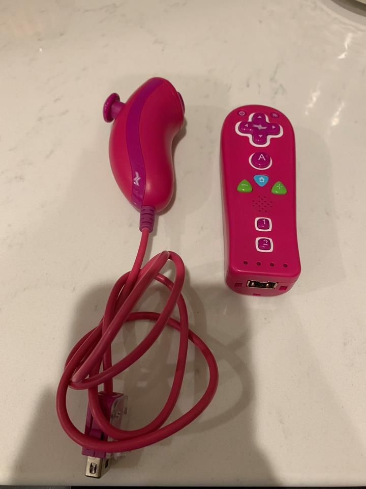 Icon Kid Friendly Remote & Playchuk Pink For Nintendo Wii