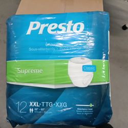 Presto Adult Underwear 