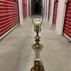 Tall Vintage Lamp (works!)