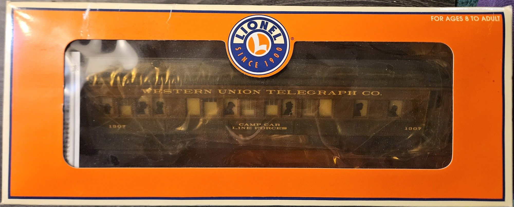 Lionel Western Union Telegraph Lighted Tool Car LCCA 6-19992 O Gauge Train