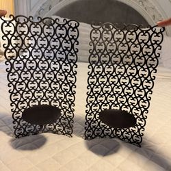 Decorative Metal Candle Holders