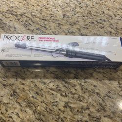 Curling Iron 3/4 professional grade