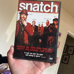 Snatch DVD (Classic Crime Comedy Movie) - Brad Pitt / Jason Statham