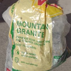 Half Bag Of Vigoro Mountain Granite 