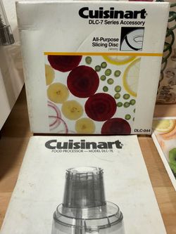 Cuisinart DLC-7 Super Pro Food Processor with Complete DLC-7 Disc Set